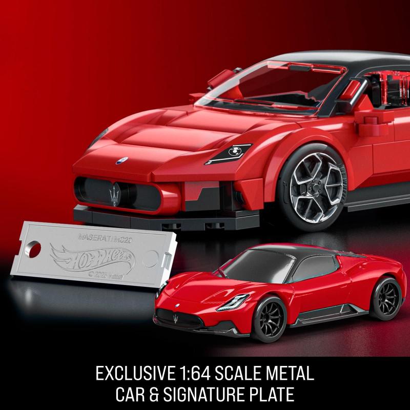 Brick Shop Hot Wheels - Speed Maserati MC20 - Mattel - JFR90
